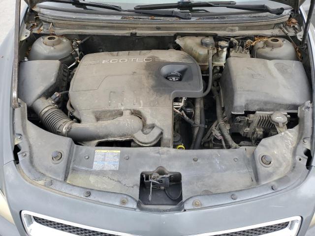 1G1ZH57B684227307 - 2008 CHEVROLET MALIBU 1LT GRAY photo 11