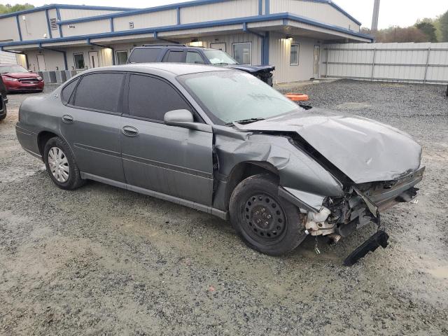 2G1WF52E459273799 - 2005 CHEVROLET IMPALA GRAY photo 4