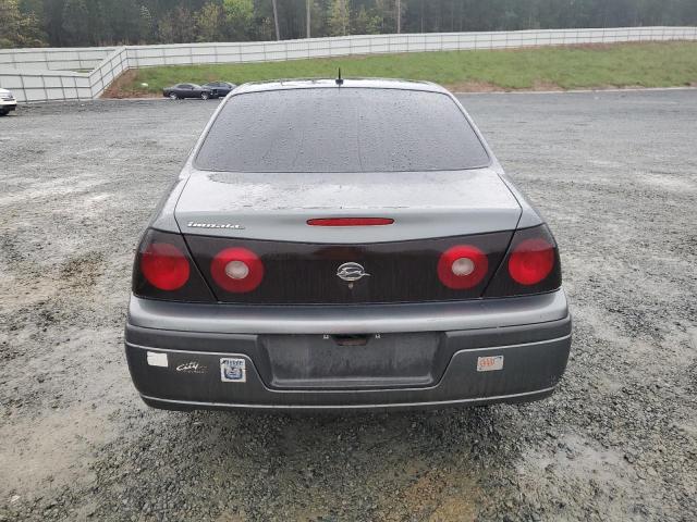 2G1WF52E459273799 - 2005 CHEVROLET IMPALA GRAY photo 6