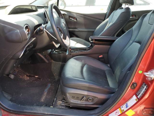 JTDKARFP5H3006000 - 2017 TOYOTA PRIUS PRIM წითელი ფოტო 7