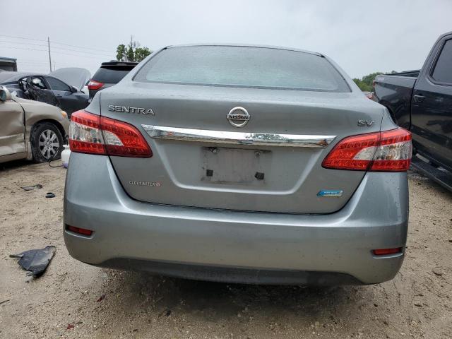 3N1AB7AP4EY220048 - 2014 NISSAN SENTRA S GRAY photo 6