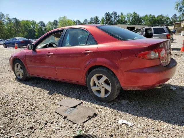 1YVFP80C235M21816 - 2003 MAZDA 6 I RED photo 2