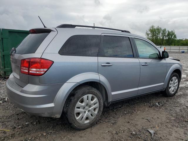 3C4PDCAB0GT223625 - 2016 DODGE JOURNEY SE SILVER photo 3