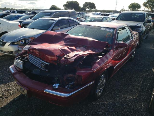 1G6EL12Y31B104187 - 2001 CADILLAC ELDORADO ESC RED photo 2