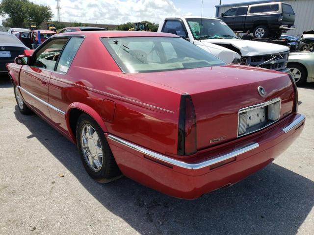 1G6EL12Y31B104187 - 2001 CADILLAC ELDORADO ESC RED photo 3