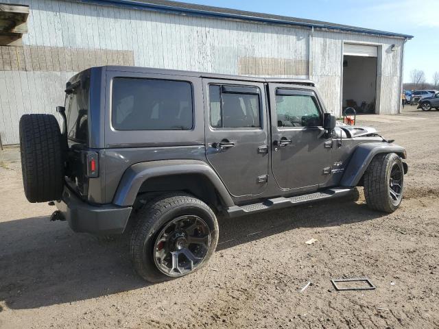 1C4HJWEG9GL328714 - 2016 JEEP WRANGLER U SAHARA GRAY photo 3