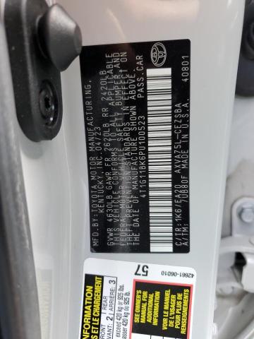 4T1G11BK6PU100523 - 2023 TOYOTA CAMRY SE NIGHT SHADE SILVER photo 13