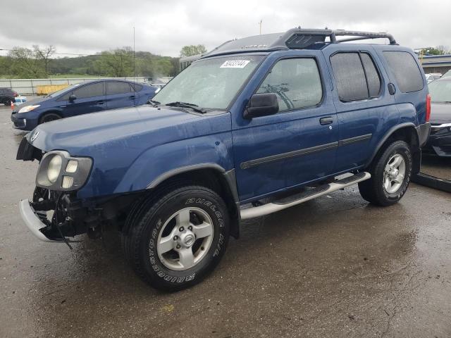 5N1ED28T74C660248 - 2004 NISSAN XTERRA XE BLUE photo 1