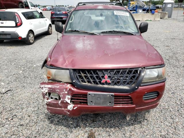 JA4LS31H9YP012819 - 2000 MITSUBISHI MONTERO SPORT LS BURGUNDY photo 12