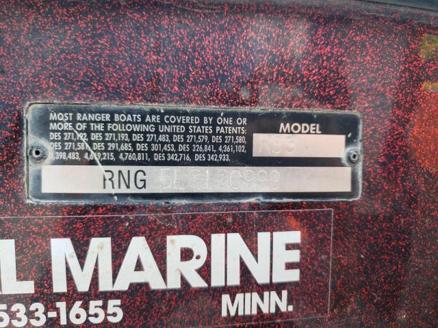 RNG5L612C999 - 1999 RANGER BOAT RANGER R93 RED photo 10