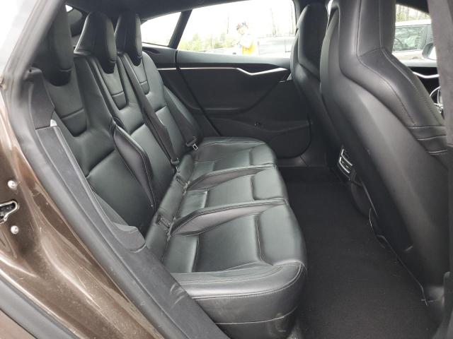 5YJSA1H25EFP63707 - 2014 TESLA MODEL S ყავისფერი ფოტო 10