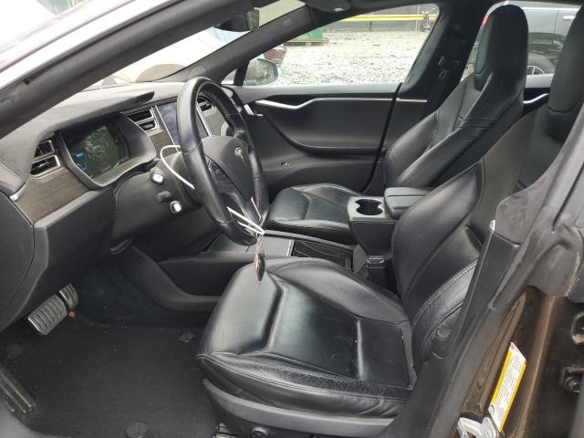 5YJSA1H25EFP63707 - 2014 TESLA MODEL S ყავისფერი ფოტო 7