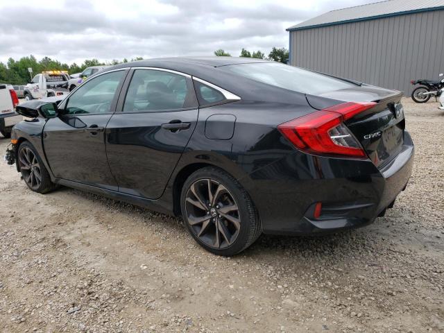 2HGFC2F87KH561595 - 2019 HONDA CIVIC SPORT 黑色 照片 2