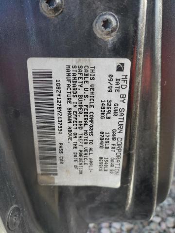 1G8ZY1278YZ137334 - 2000 SATURN SC2 RED photo 12