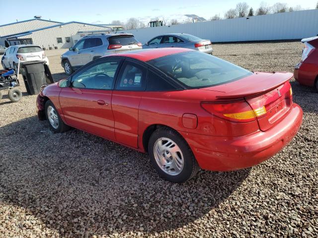 1G8ZY1278YZ137334 - 2000 SATURN SC2 RED photo 2