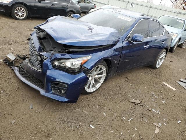 JN1FV7AR7GM450493 - 2016 INFINITI Q50 RED SPORT 400 BLUE photo 1