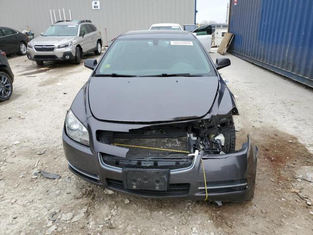 1G1ZC5E17BF334645 - 2011 CHEVROLET MALIBU 1LT GRAY photo 5