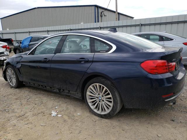 WBA4A7C50FD414103 - 2015 BMW 428 XI GRAN COUPE BLUE photo 2