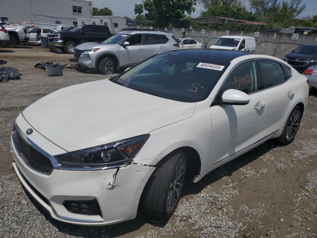 KNALC4J11K5167165 - 2019 KIA CADENZA LUXURY WHITE photo 1