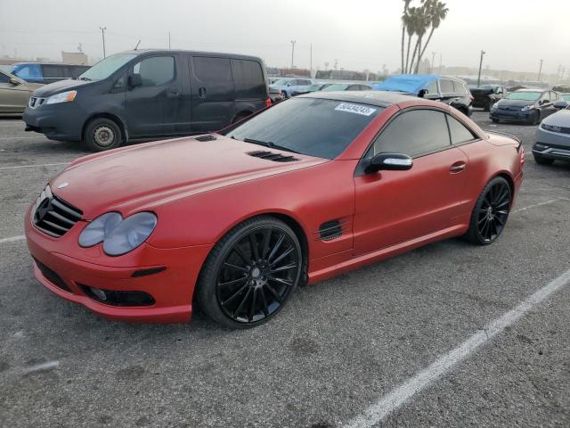 WDBSK75F06F112553 - 2006 MERCEDES-BENZ SL 500 RED photo 1