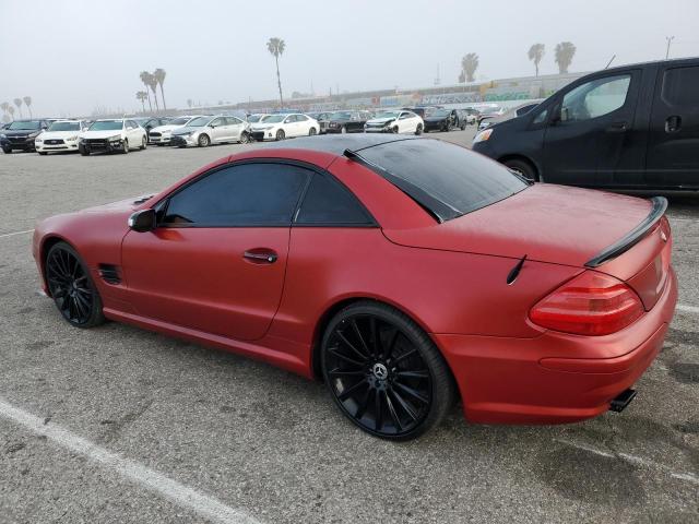 WDBSK75F06F112553 - 2006 MERCEDES-BENZ SL 500 RED photo 2