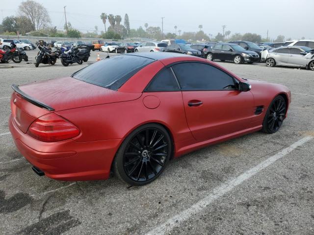 WDBSK75F06F112553 - 2006 MERCEDES-BENZ SL 500 RED photo 3