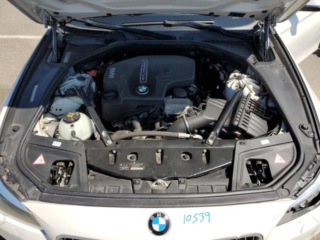 WBA5A7C5XED617180 - 2014 BMW 528 XI WHITE photo 11