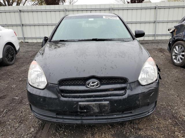 KMHCM3AC9AU158483 - 2010 HYUNDAI ACCENT BLUE BLACK photo 5