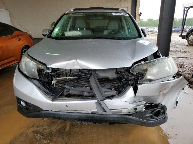 2HKRM3H77CH502624 - 2012 HONDA CR-V EXL SILVER photo 5