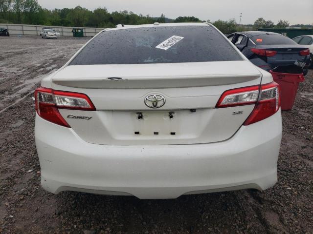 4T1BF1FK0CU631586 - 2012 TOYOTA CAMRY BASE WHITE photo 6