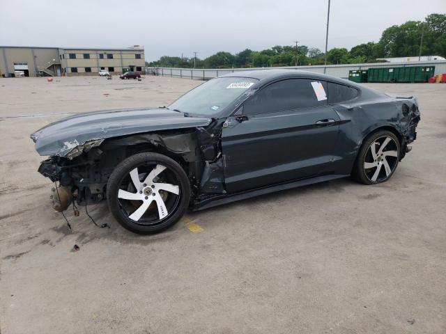 1FA6P8AM1F5395751 - 2015 FORD MUSTANG CHARCOAL photo 1