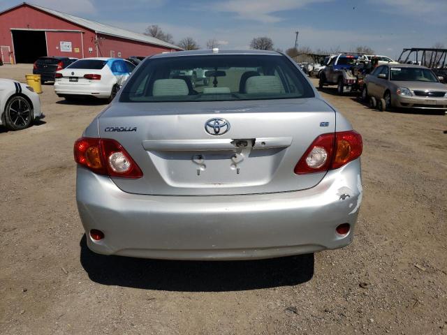 2T1BU40E09C181863 - 2009 TOYOTA COROLLA BASE Күміс фото 6