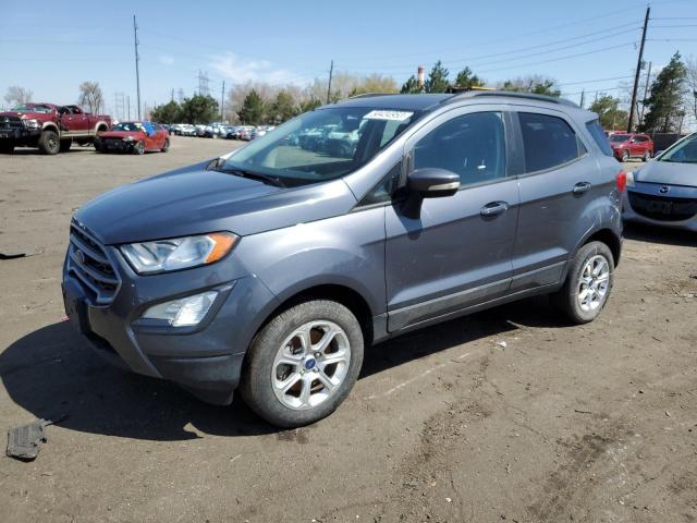 MAJ6P1UL2JC162508 - 2018 FORD ECOSPORT SE GRAY photo 1