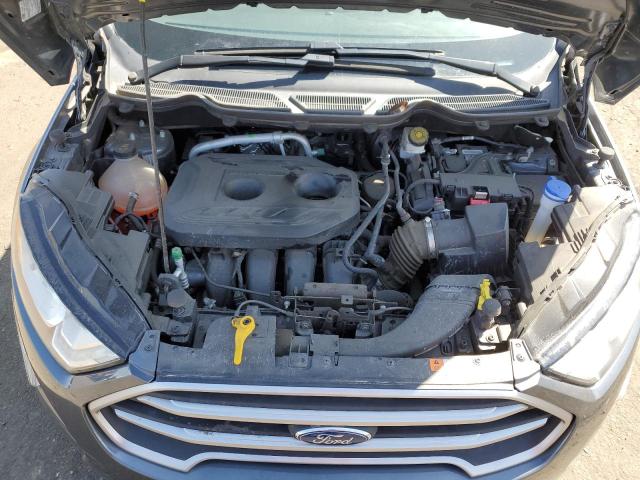 MAJ6P1UL2JC162508 - 2018 FORD ECOSPORT SE GRAY photo 12