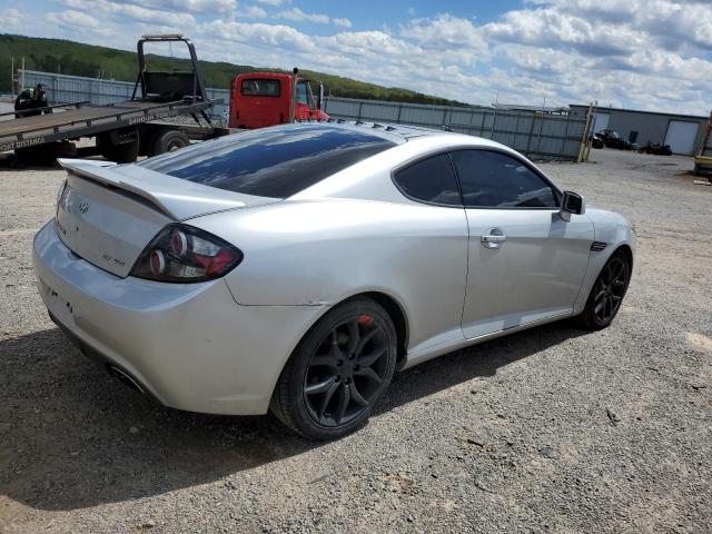 KMHHN66F57U248844 - 2007 HYUNDAI TIBURON GT SILVER photo 3