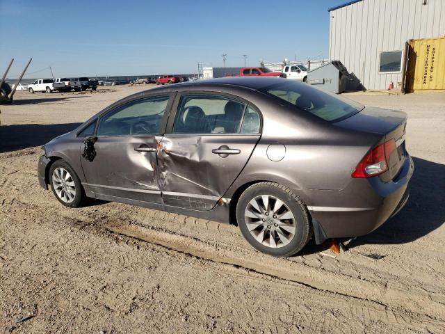 19XFA1F94AE009618 - 2010 HONDA CIVIC EXL TAN photo 2