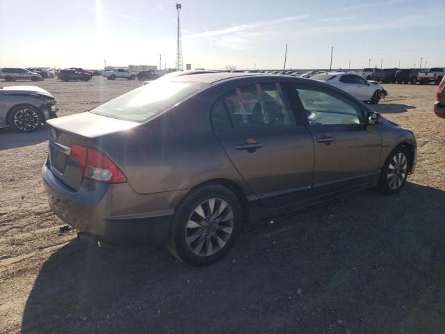 19XFA1F94AE009618 - 2010 HONDA CIVIC EXL TAN photo 3