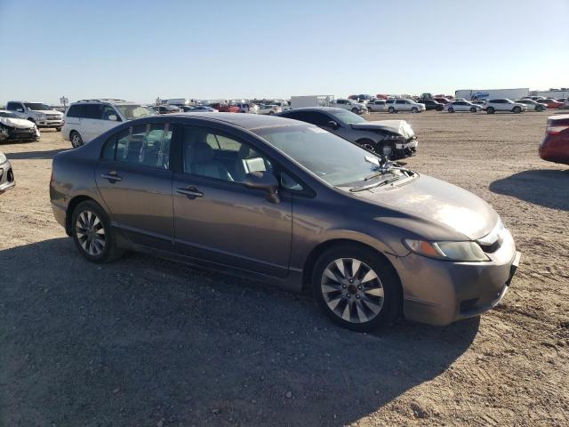 19XFA1F94AE009618 - 2010 HONDA CIVIC EXL TAN photo 4