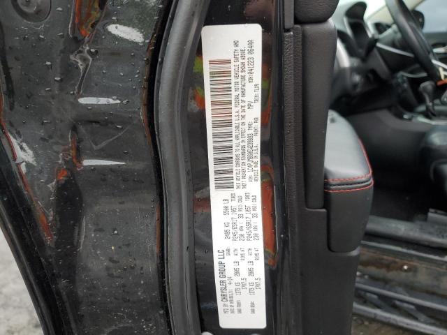 1C4PJMBS0EW239893 - 2014 JEEP CHEROKEE TRAILHAWK შავი ფოტო 13