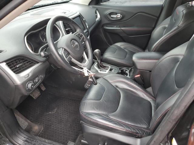 1C4PJMBS0EW239893 - 2014 JEEP CHEROKEE TRAILHAWK შავი ფოტო 7