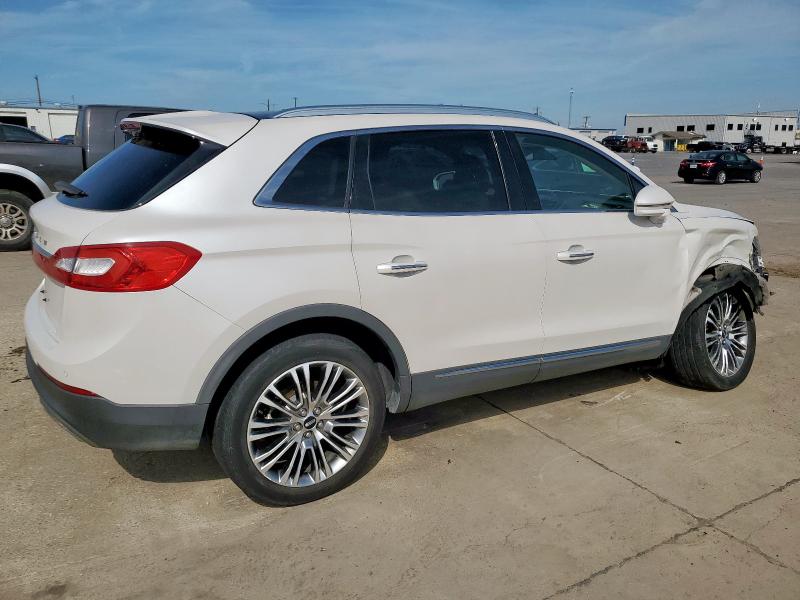 2LMTJ6LR4GBL47444 - 2016 LINCOLN MKX RESERVE 白色 照片 3