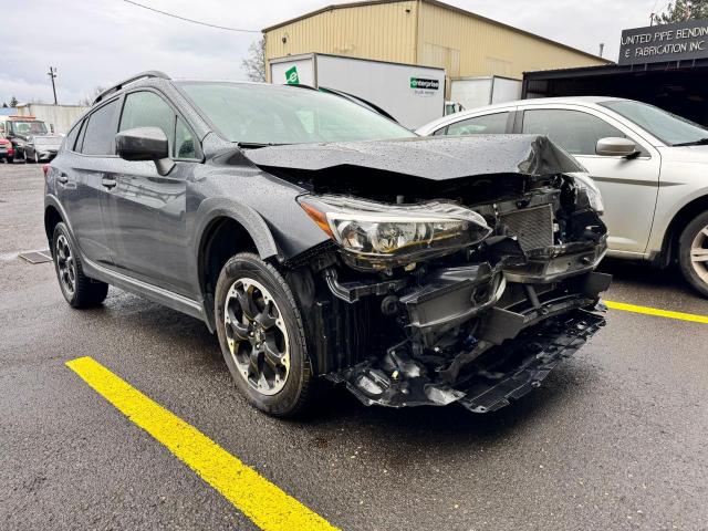 JF2GTAPCXMH651754 - 2021 SUBARU CROSSTREK PREMIUM ნაცრისფერი ფოტო 2