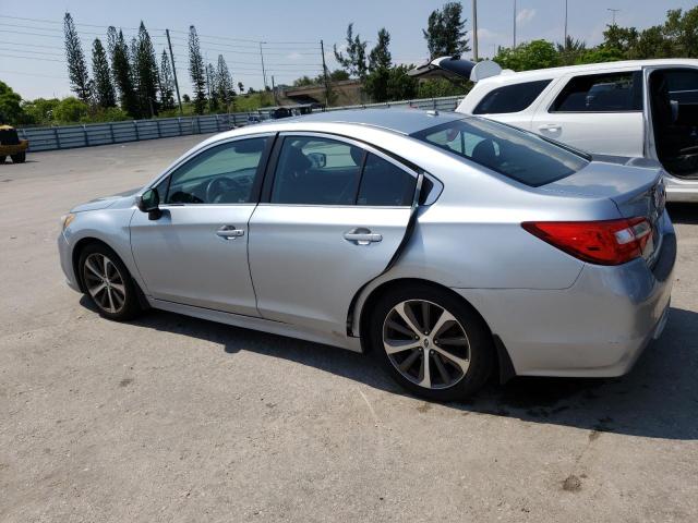 4S3BNBN68F3073143 - 2015 SUBARU LEGACY 2.5I LIMITED SILVER photo 2