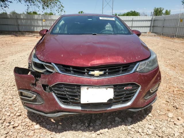 1G1BE5SM8G7289873 - 2016 CHEVROLET CRUZE LT MAROON photo 5