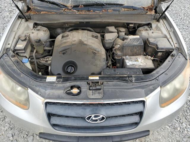 5NMSH13E39H254412 - 2009 HYUNDAI SANTA FE SE SILVER photo 12