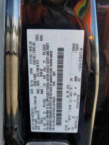 5LMCJ2C91GUJ31823 - 2016 LINCOLN MKC SELECT Czarny zdjęcie 14