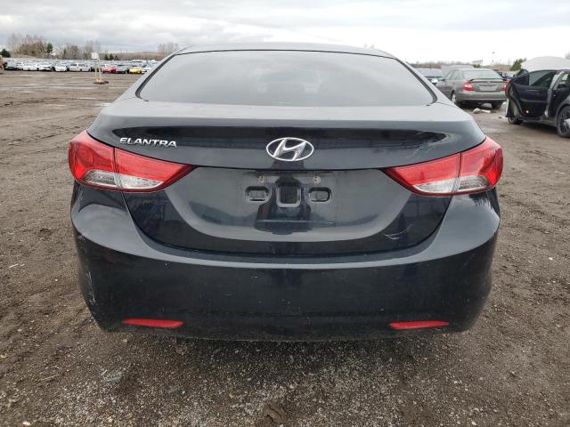 5NPDH4AE6BH054386 - 2011 HYUNDAI ELANTRA GLS BLACK photo 6