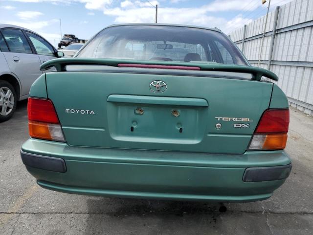 JT2EL56E3S7010179 - 1995 TOYOTA TERCEL DX GREEN photo 6