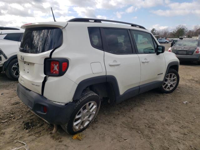 ZACNJAAB4KPK86955 - 2019 JEEP RENEGADE SPORT WHITE photo 3