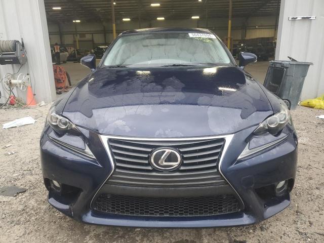 JTHBF1D21E5024017 - 2014 LEXUS IS 250 BLUE photo 5